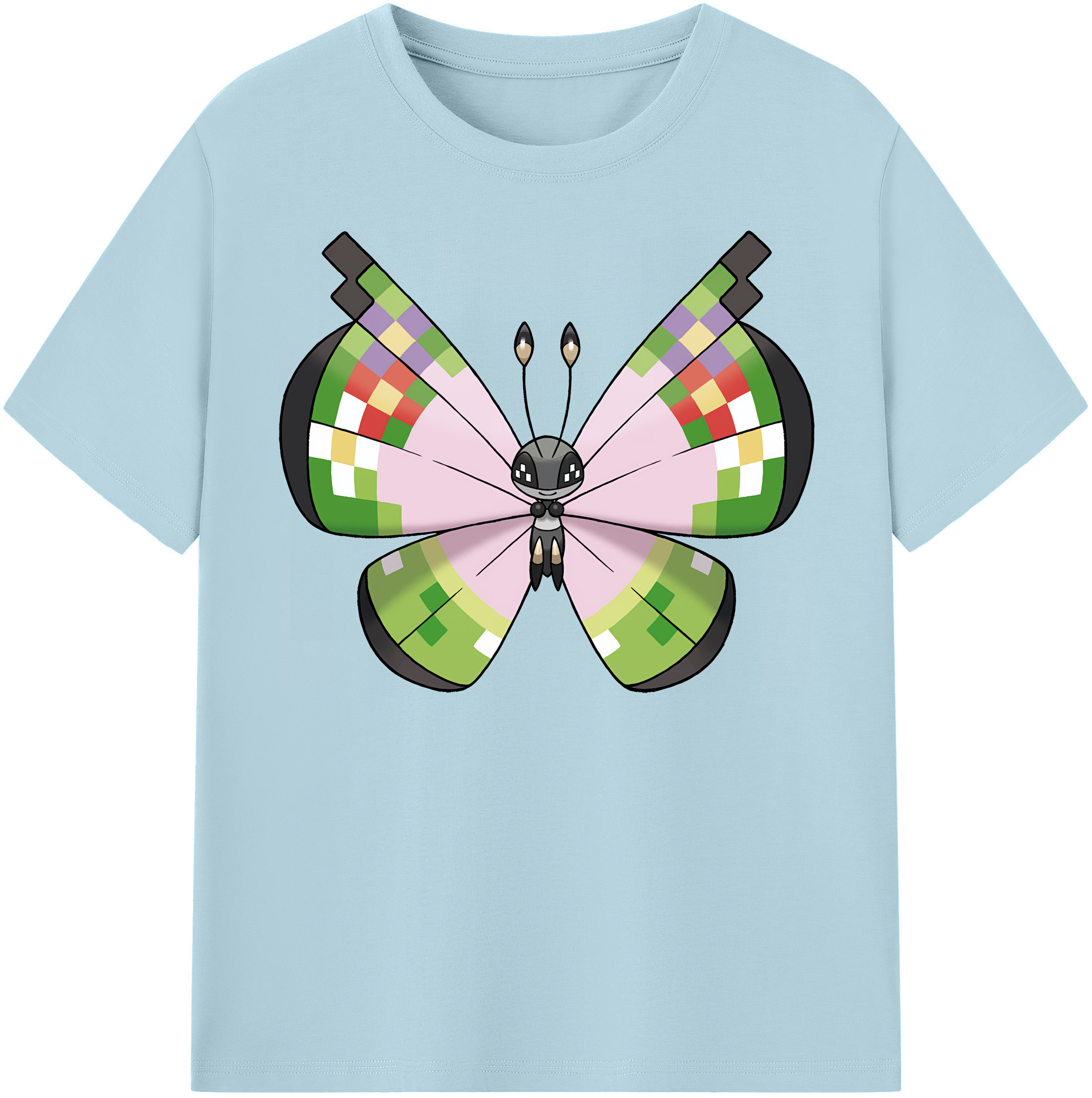 （画像用） ポケットモンスター Pokémon 綿100％半袖Tシャツ（フロントプリント）